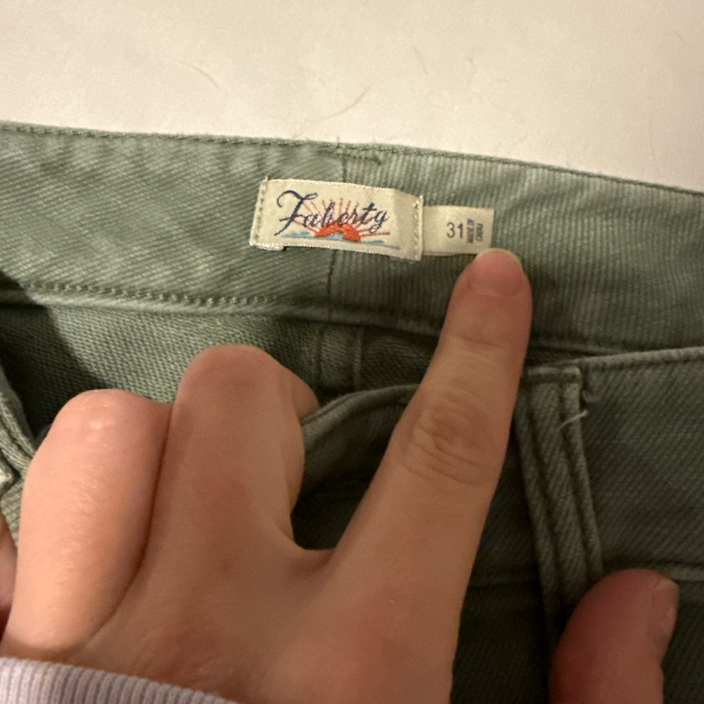 Faherty Stretch Terry Patch Pocket Pant - FLAWED - image 5